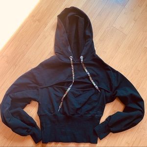 ASOS Cropped Pullover Hoodie